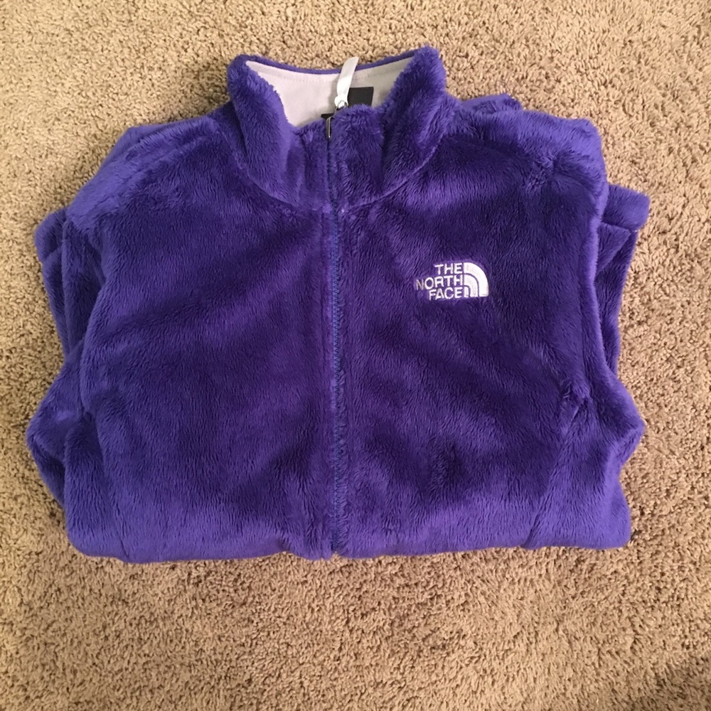 The North Face Women’s Fuzzy Purple/Bluish Jacket